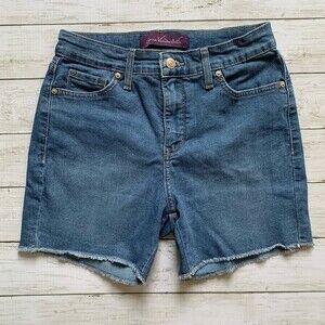 Gloria Vanderbilt Denim Jean Shorts Size 6